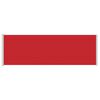 vidaXL Patio Retractable Side Awning 200x600 cm Red