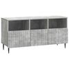 vidaXL TV Cabinet Concrete Grey 102 x 34.5 x 50 cm Engineered Wood