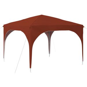 vidaXL Pop-up Party Tent 290 x 290 x 245 cm Terracotta