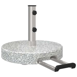 vidaXL Parasol Base Grey &Oslash; 45 x 37.5 cm Granite