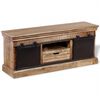 vidaXL Tv Cabinet | Multicolour | Solid mango wood | 110x30x45 cm | Tv Cabinet