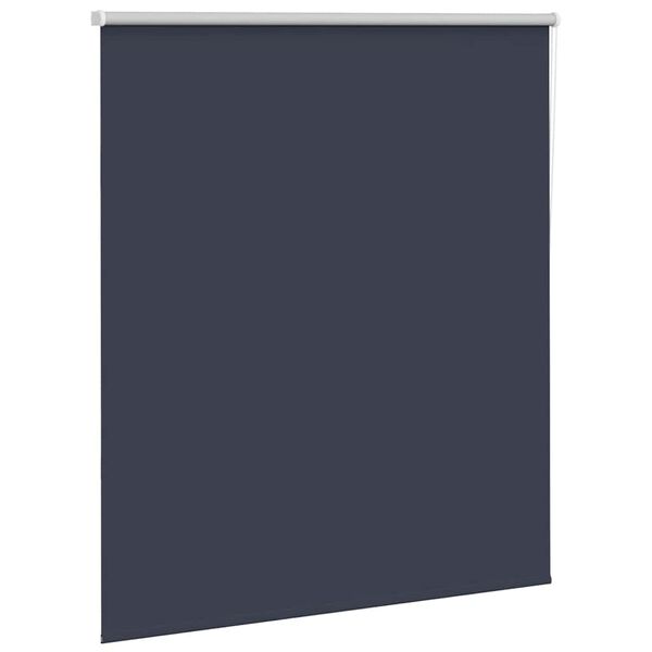 vidaXL Roller Blind Blackout Marine 120x130 cm Fabric Width 116.6 cm Polyester