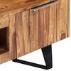 vidaXL TV Cabinet 140x30x40 cm Solid Acacia Wood
