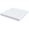 vidaXL Mattress White 200 x 200 cm Foam