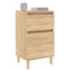 vidaXL Bedside Cabinet Sonoma Oak 40x35x70 cm