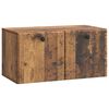 vidaXL Wall-Mounted TV Cabinet 59.5 x 31 x 30 cm Old Wood