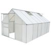 vidaXL Greenhouse Polycarbonate and Aluminium 430x250x195 cm
