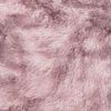 vidaXL Shaggy Rug High Pile NAVARRA Dusty Pink 100x100 cm Polyester