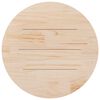 vidaXL Table Top Ø90x2.5 cm Solid Wood Pine