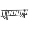 vidaXL Roof Snow Guard Anthracite 100 x 29.5 x 34.5 cm Steel