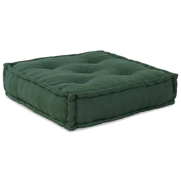 vidaXL Modular Sofa 3 pcs Green Fabric