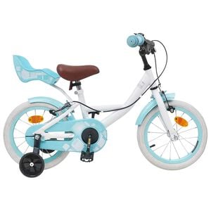 vidaXL Kids Bike 12 Inches for 2-4 Years Old White