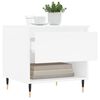 vidaXL Coffee Table White 50x46x50 cm Engineered Wood