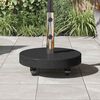vidaXL Parasol Base Black 45 x 45 x 45 cm Granite