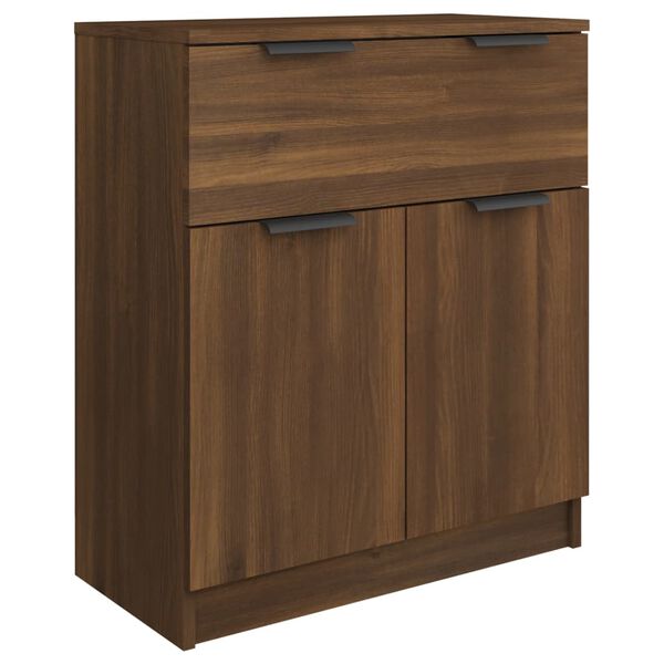 vidaXL Sideboard Brown Oak 60x30x70 cm Engineered Wood