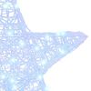vidaXL 3D Star with 50 LEDs Cold white 55 x 53.5 x 10 cm Acrylic