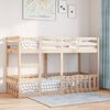 vidaXL Bunk Bed 75x190 cm Solid Wood Pine