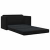 vidaXL Folding Sofa Bed Black 124 x 71 x 78 cm Velvet
