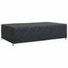 vidaXL Furniture Cover Plain Black 315 x 180 x 74 cm 600D