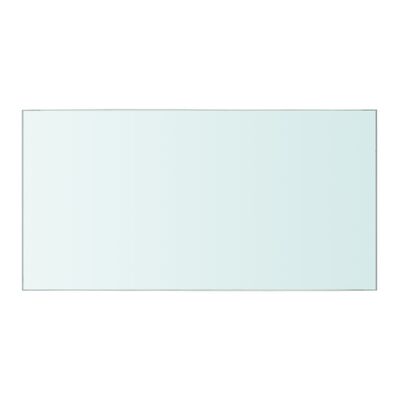 vidaXL Shelf Panel Glass Clear 40x20 cm