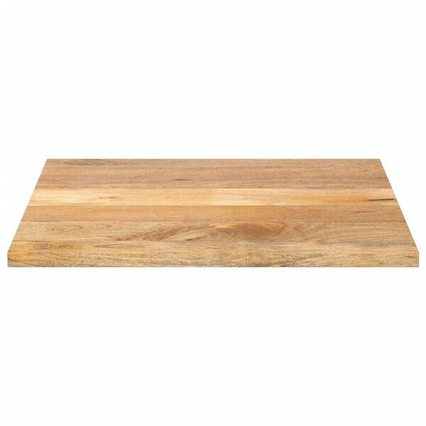 vidaXL Table Top 80x80x3.8 cm Square Solid Wood Mango