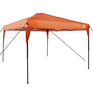 vidaXL Canopy Tent Manual Orange 290 x 290 x 251 cm Fabric