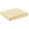 vidaXL Table Cloth Round Cream White &Oslash; 140 cm Polyester