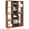 vidaXL Room Divider/Book Cabinet Old Wood 100x24x140 cm Engineered Wood