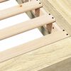 vidaXL Bed Frame without Mattress Sonoma Oak 160x200 cm