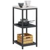 vidaXL Kitchen Storage with Shelf Anthracite 40 x 50 x 92 cm Steel