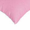 vidaXL Sofa Pillows 2 pcs Pink 45 x 45 cm Fabric