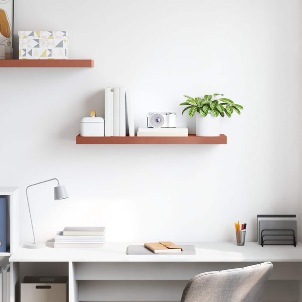 vidaXL Wall Shelf Wall-mounted Red 80 x 23.5 x 4 cm Engineered Wood