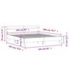 vidaXL Bed Frame without Mattress Sonoma Oak 160x200 cm