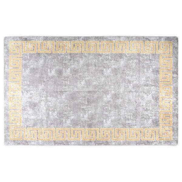 vidaXL Rug Washable 160x230 cm Grey