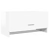 vidaXL Wardrobe High Gloss White 70x32,5x35 cm Engineered Wood
