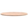 vidaXL Table Top &Oslash;60x1.5 cm Round Solid Wood Beech