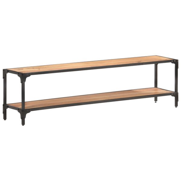 vidaXL TV Cabinet 150x30x40 cm Solid Acacia Wood