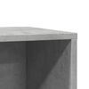 vidaXL Cat Litter Box Enclosure Concrete Grey 60x40x40 cm Engineered Wood