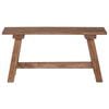 vidaXL Bench Natural 92 x 23.5 x 45.5 cm Solid Mahogany wood