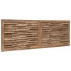vidaXL Bed Headboard Natural Solid Teak Wood