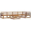 vidaXL Outdoor Sofa Set 6 pcs Natural Solid Acacia Wood