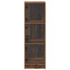 vidaXL Highboard Old Wood 35 x 37 x 109 cm Engineered Wood
