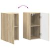 vidaXL TV Cabinet Set Wall-mounted 5 pcs Sonoma Oak Engineered Wood