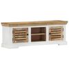vidaXL TV Cabinet 110x30x40 cm Solid Wood Mango