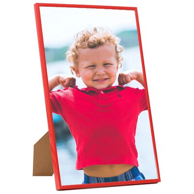 vidaXL Photo Frames Collage 5 pcs for Wall or Table Red 70x90 cm MDF