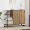 vidaXL Side Cabinet Artisian Oak 96.5 x 30 x 75 cm Engineered Wood