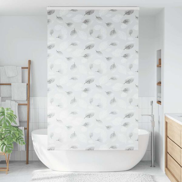 vidaXL Shower Roller Blind with Cassette 140x240 cm Fabric Width 136 cm