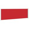vidaXL Patio Retractable Side Awning 200x600 cm Red
