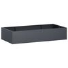 vidaXL Retaining Wall 6 pcs 200 x 100 x 40 cm Steel Anthracite
