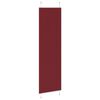 vidaXL Pleated Blind Bordeaux Red 55x200 cm Fabric Width 54.4 cm Polyester